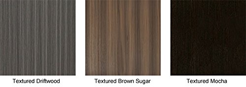 8ft - 16ft Modern Designer Conference Room Table, Office Meeting Boardroom, 10ft 12ft 14ft (8ft w/ 1 Power Module, Textured Mocha) - Thumbnail 3