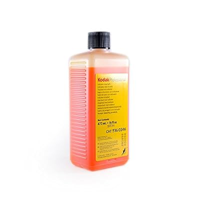 Kodak Indicator Stop Bath For Black and White Films And Papers, 1-Pint Bottle To Make 8-Gallons.