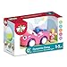WOW Toys Dynamite Daisy – Push & Go Racing Car with Removable Driver | Durable, Friction-Powered Vehicle for Toddlers Ages 1–5