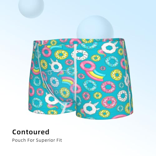 Boys' Cotton Boxer Brief Soft Underwear-Donut4