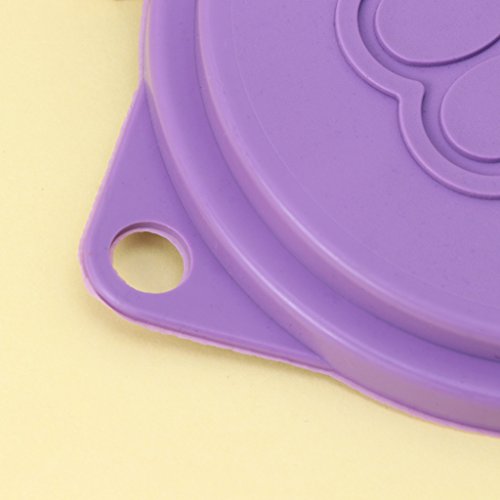 Qupida Pet Dog Storage Top Cap Food Can Tin Cover Lid Pet Cat Puppy Food Can Reusable #TOP6