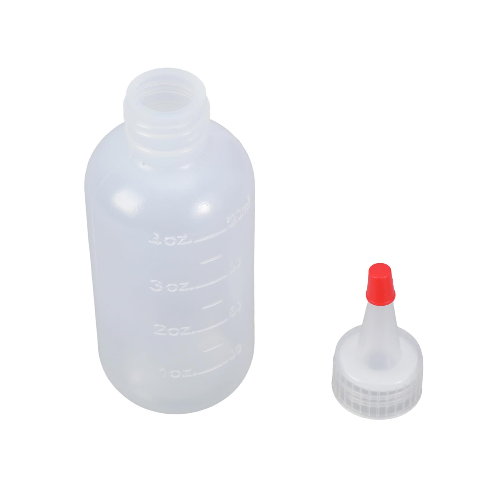 Pffiocix Portable Travel Liquid Dispenser Bottles Refillable Leakproof Squeeze Bottle Applicator Bottle with Tip Empty Container Portable Squeeze