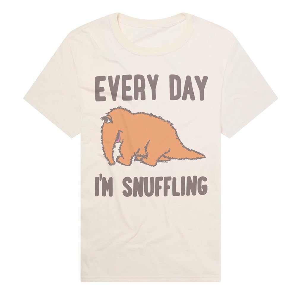 Popfunk Official Sesame Street Adult Unisex Classic Ring-Spun T-Shirt Collection