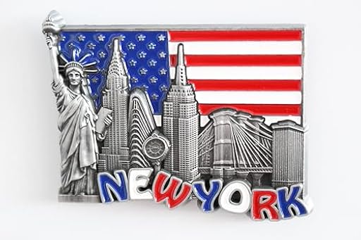 Designo Imán de metal 3D para nevera de cocina, diseño de Nueva York (EE.UU.) | Ya disponible en tu tienda friki favorita! En mundofriki.es! Designo Imán de metal 3D para nevera de cocina, diseño de Nueva York (EE.UU.) | Ya disponible en tu tienda friki favorita! En mundofriki.es!