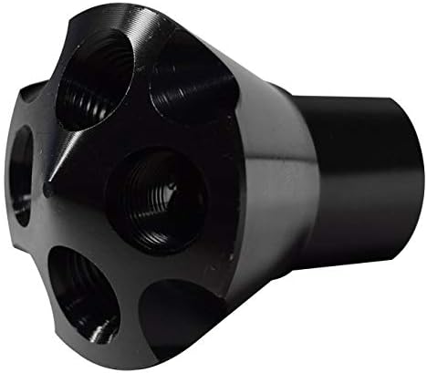 Fragola Performance Systems 900620-BL Nitrous Showerhead 3/8 Fpt X 1/4 Fpt Outlets (4) Black