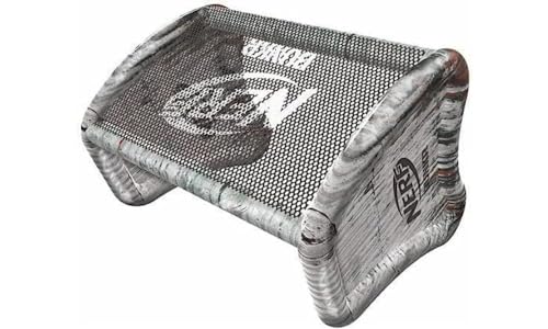 Nerf Bunkr,Battle Fort - Inflatable 2 Person Cover For Use With All Indoor & Outdoor Battle Zones Game Fields - Features Multiple Fort Options, 8+ Years