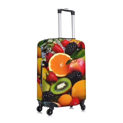 Colorful Fruit Luggage Cover for Suitcase Tsa Approved, Washable Suitcase Protector Fits 18-32 Inch Anti-scratch Suitcase Cover Carry on Luggage Sleeve Travel Baggage Cover3