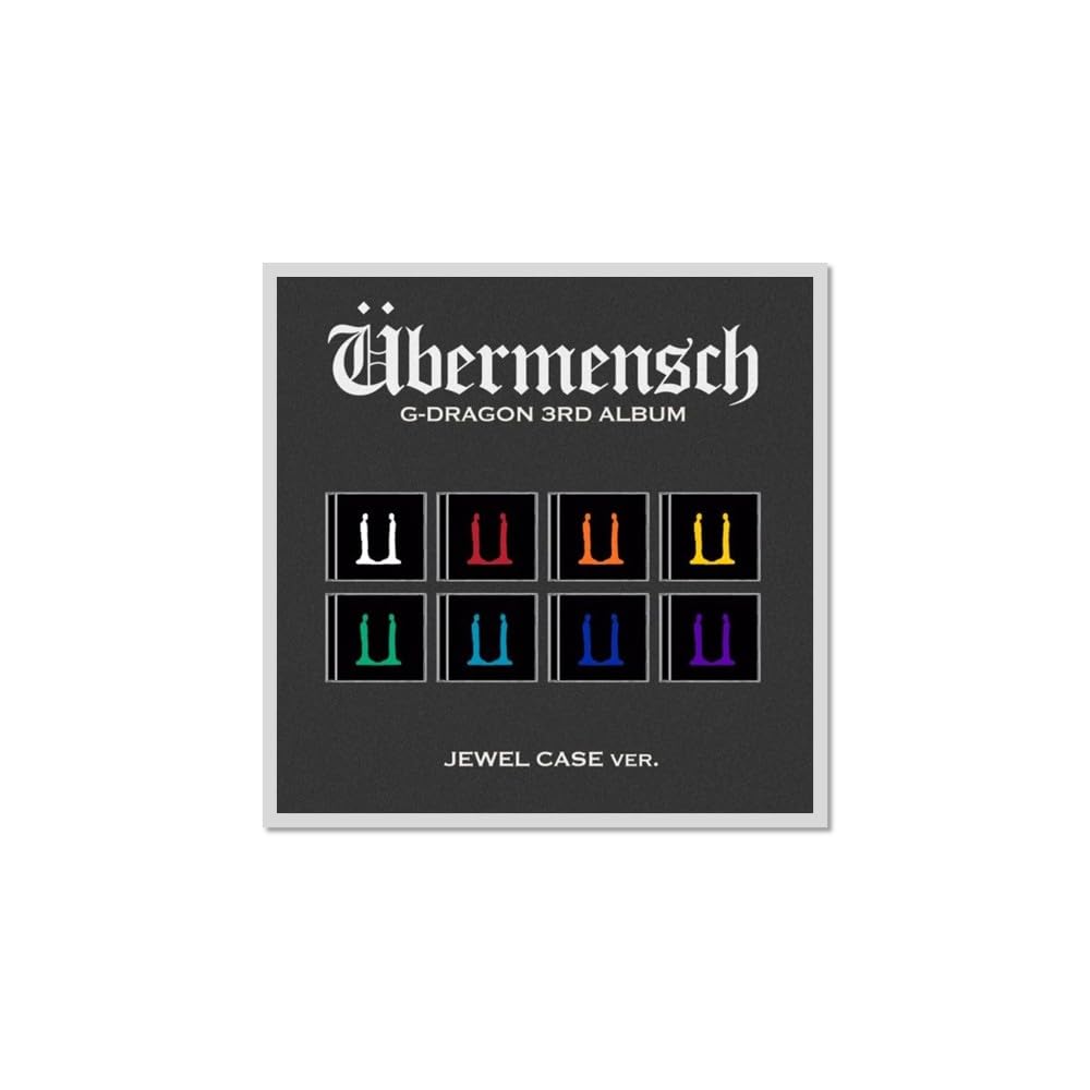 G-DRAGON Übermensch [JEWEL Ver.] GD 3rd Studio Album (Random Ver