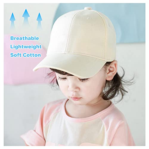 Duoyeree Kids Baseball Cap Sun Hat Adjustable Lightweight Soft Summer Beach Play Hat For Toddlers Little Boys Girls #TOP4