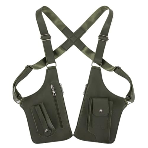 Sac de cuir réglable d'aisselle pour homme au style classique