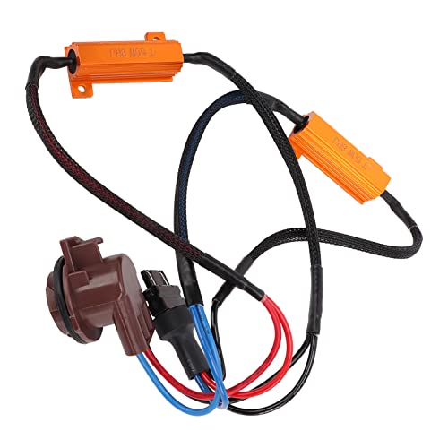 Adaptador de resistencias de carga LED 50W decodificador Canbus para intermitentes de coche 2 ud