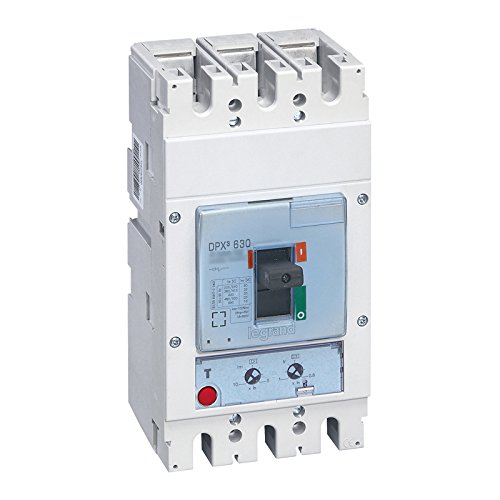 Legrand 422030 - Disyuntor magnetotérmico DPX³630, potencia de corte 70 kA, 400 V, 3P, 400 A