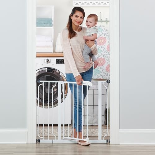 Regalo Safety 29-38.5' Baby Gate for Doorways & Bottom of Stairs, Pressure Mounted Baby Gate with...