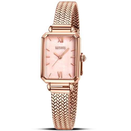 LN LENQIN Relojes Mujer Acero Inoxidable Reloj de Mujer Resistente Al Agua Reloj de Cuarzo...