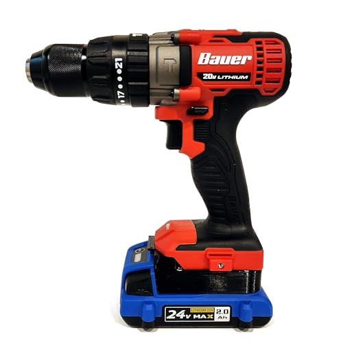 Indestructible Adapter for Kobalt 24v Max Batteries Compatible with Bauer 20v Max Tools