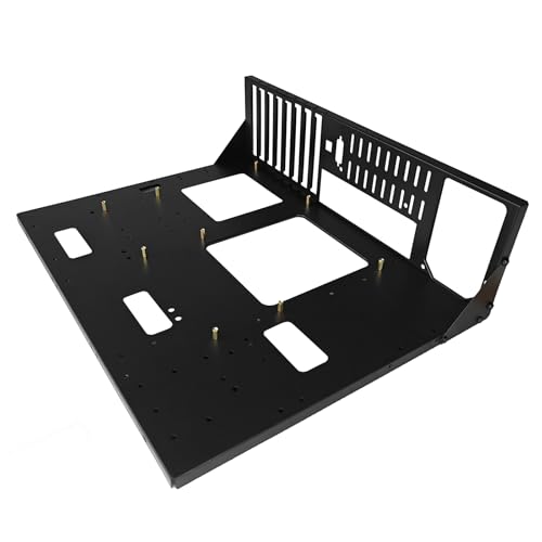 Banco de pruebas DIY para PC, chasis abierto para placas base E-ATX/ATX/Micro-ATX/ITX, diseño abierto para disipación térmica, accesorios para placas base y SSD miniatura 2