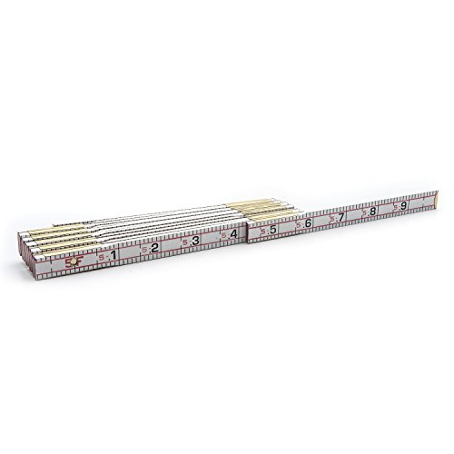 Crescent Lufkin Wood Rule, 5/8X6', Redend Eng, Black - 1066Dln #TOP2