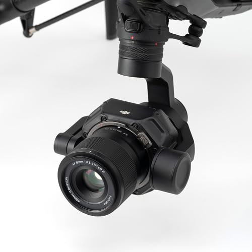VILTROX AF 90 mm F3.5 DL Objectif Auto Focus Plein Cadre Moyen Téléobjectif Compatible avec DJI Inspire 3, Ronin 4D, Zenmuse X9-8K Air Gimbal Caméras...