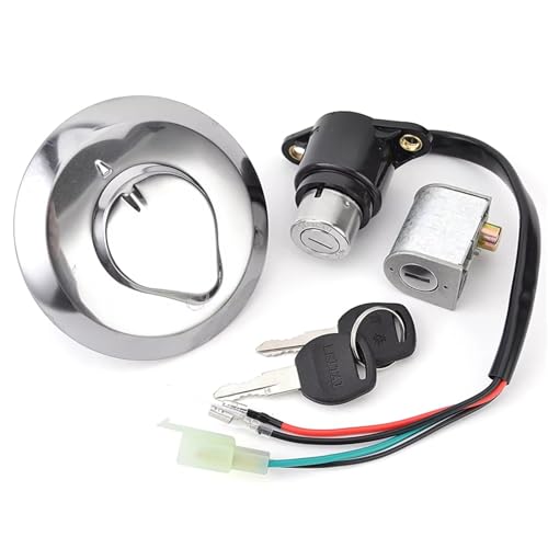 Llave bloqueo asiento CM125 con interruptor de encendido años 87 a 95 3