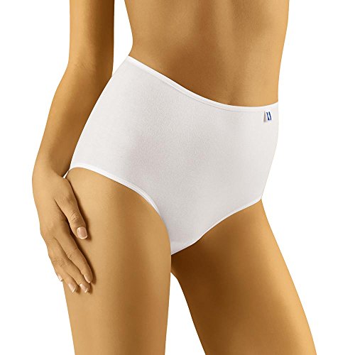 Wolbar Slip Femme Maxiplus WB221, Blanc,L