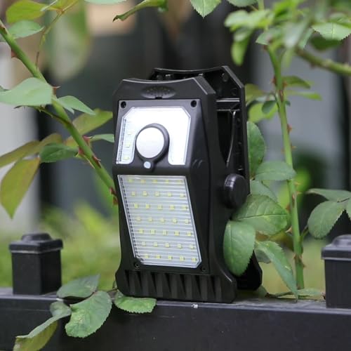 Luz solar con panel solar para evitar caídas en el porche y caminos oscuros 6