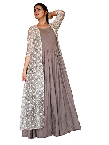 Robe longue style Abaya musulmane de l'Aïd en maslin léger pour éviter la chaleur lors des fêtes