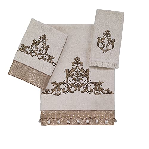 Avanti Linens Monaco Hand Towel, Ivory #TOP1