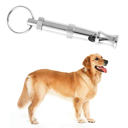 Apito para adestramento ultrassônico ULTECHVO para cães, apito para cães com revestimento de cobre,