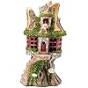 Fairy House Solar Powered secret Garden Ornament Pixie Decor Outdoor ...