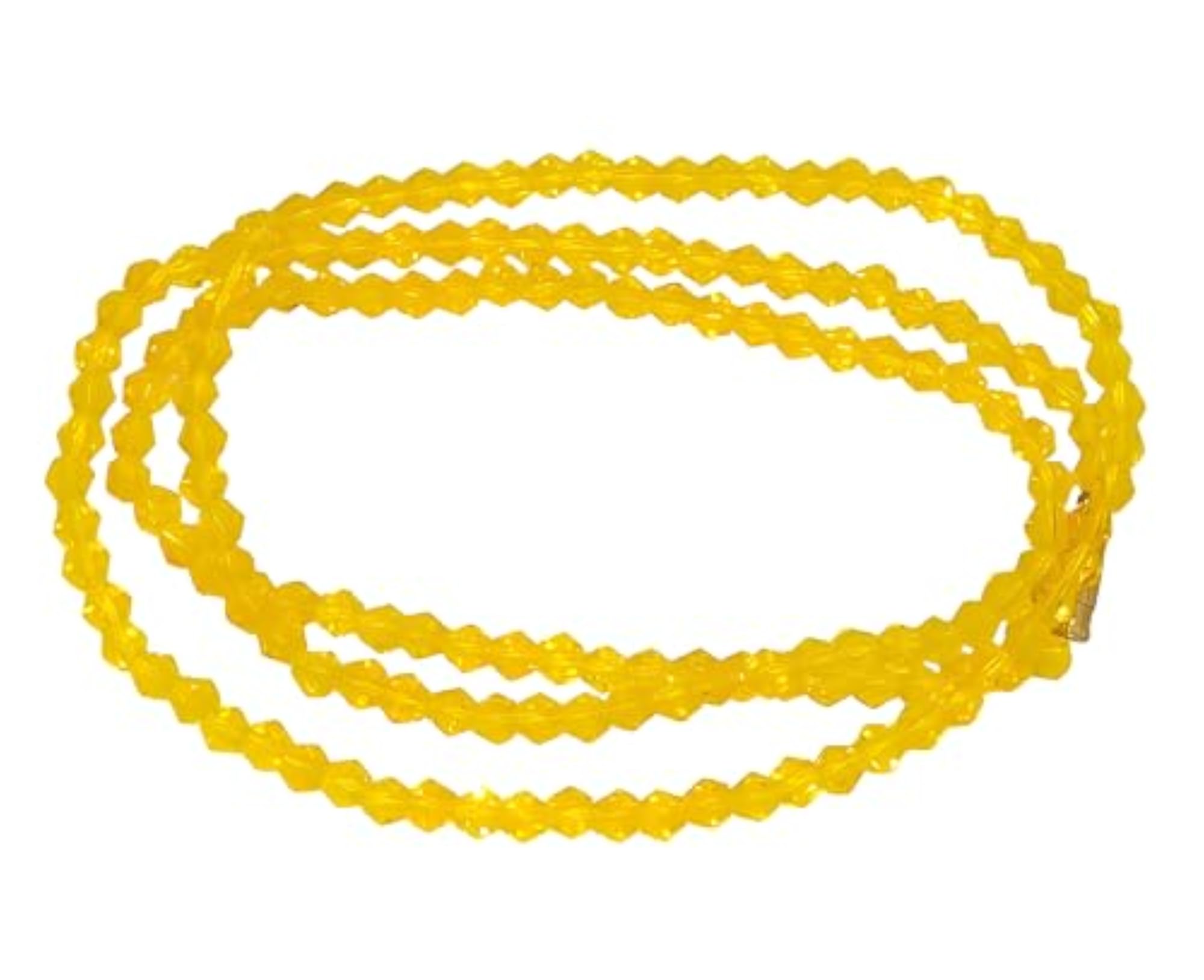 Women's Crystal Beads Single Strand Necklace, Gift for Her