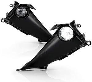 ACANII - For 2019-2022 Toyota Corolla Hatchback Bumper LED Fog Lights Driving Lamps w/Switch Assembly Driver & Passenger