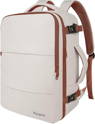 Cadeau etudiant sac a dos voyage 24 litres kaki clair pour ordinateur portable
