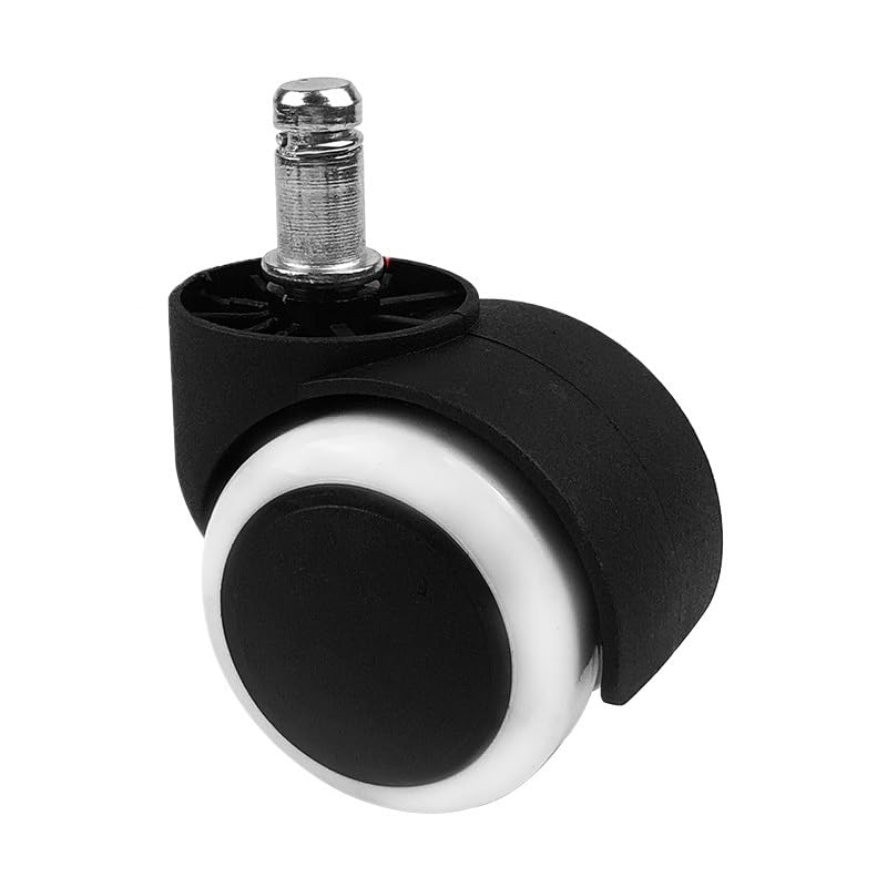 Roulettes pivotantes de 5 cm chaise de bureau accessoires silencieux