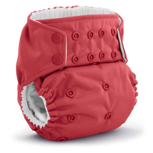 Image of Kanga Care Rumparooz G3 Stay Dry Cloth Diaper Reusable One Size Pocket Diaper Patented Inner Double Gusset 2 pcs Microfiber Insert Soaker (6-55+ lbs) - Spice