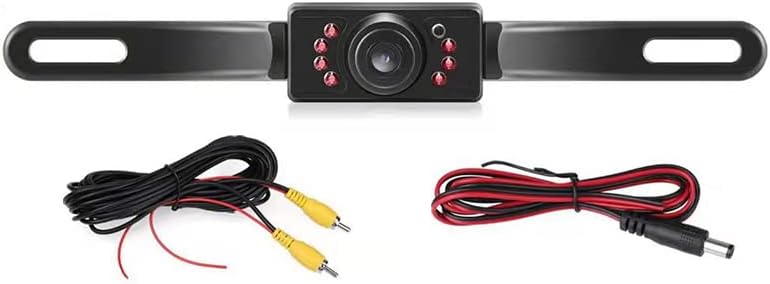 IHEX Auto License Plate Backup Camera Rear View Backup Camera Universal Backing Camera License Plate for Pickup Truck Car SUV 149° Perfect Angle Night Vision Waterproof