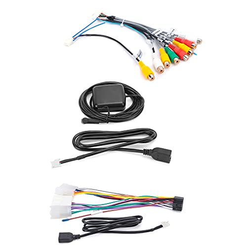 Aramox Navegador de 9 polegadas com tela sensível ao toque GPS inteligente reprodutor multimídia de
