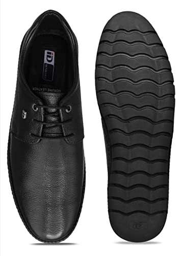 Image of ID Lace-Up Leather Formal Shoes for Men