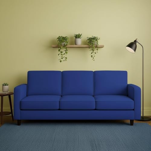 Image of The MM Furniture store Premium Fabric Sofa - Sapphire (3 Seater)