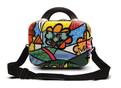 Heys Usa Luggage Britto Flowers Hard Side Beauty Case, Multi-Colored, One Size #TOP1