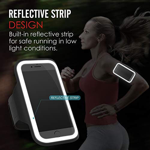 Moko Phone Armband, Water Resistant Running Cell Phone Armband With Key Holder Adjustable Band Compitable With Iphone 11 Pro thumb #7