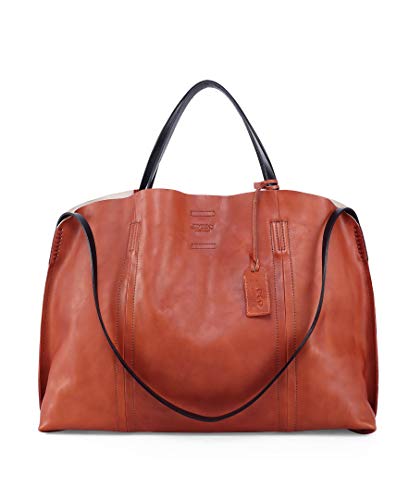 OLD TREND Genuine Leather Forest Island Tote | Spacious Handbag