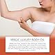 Magic Body Oil, 100ml Glow Straff Magic Körperöl, Luxury Körperöl Straffend, Reduziert Feine Linien, Verbessert die Elastizität, Skincare Body Oil für Alle Hauttypen