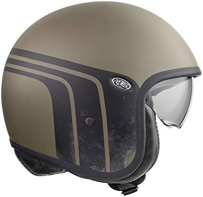 PREMIER Kask Vintage BTR MILITARY GREEN BM, MILITARY ZIELONY/czarny, L