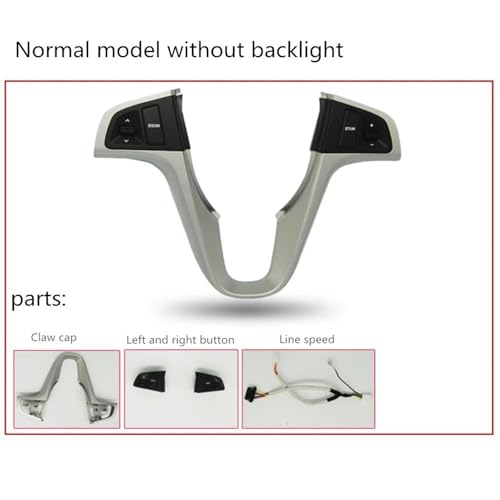Boutons de volant audio pour Hyundai Verna 2011-2016 commande de vitesse - 2
