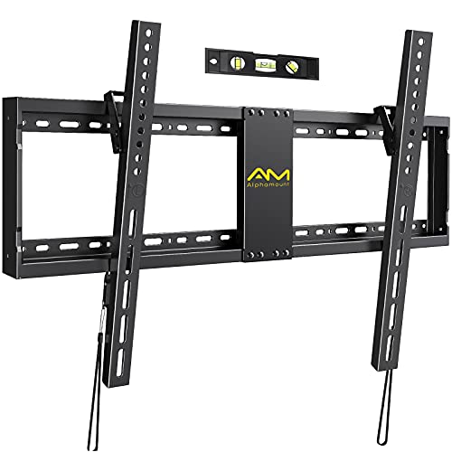 TV Mount, Tilt TV Wall Mount Bracket Low Profile for Most 32 to 84-inch Flat/Curved TVs, Mount up to VESA 800x400mm and 132lbs for 16 to 24-inch Studs, Easy to Install and Space Saving APXTK2