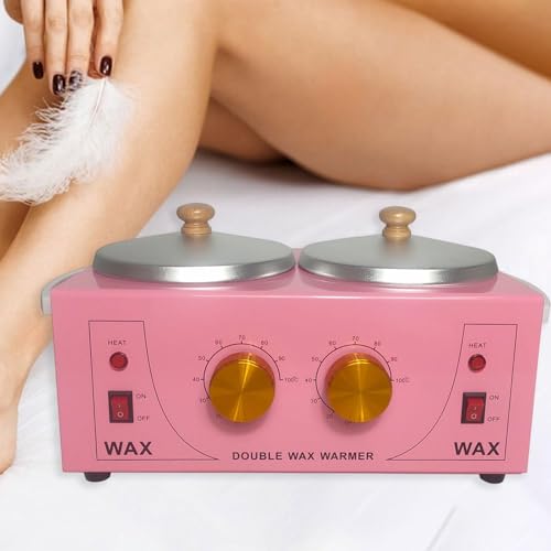 Chauffe-cire double pot 200W puissant pour une épilation sur mesure