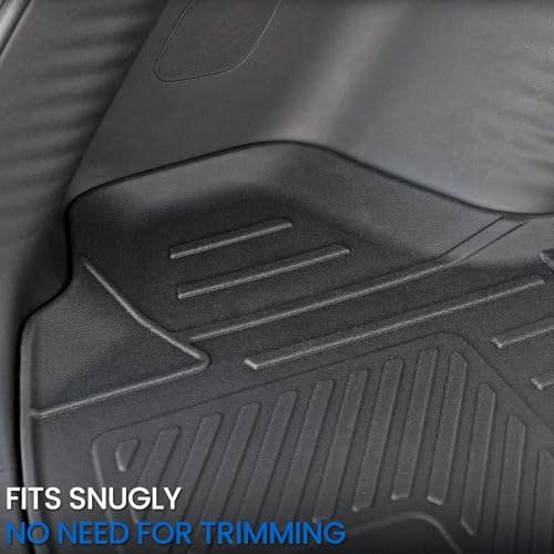 Image of Cargo Mat Backrest Mats for 2023-2025 2026 2027 Honda HR-V, All Weather TPE Backrest Mat Trunk Mat Cargo Liner Storage Mats Accessories for HRV