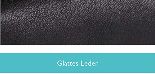 Clairefontaine 8320C, One Round Black School Pencil Case diameter 5,5x22 cm in Genuine Lambskin Leather, School Supplies - Image 4