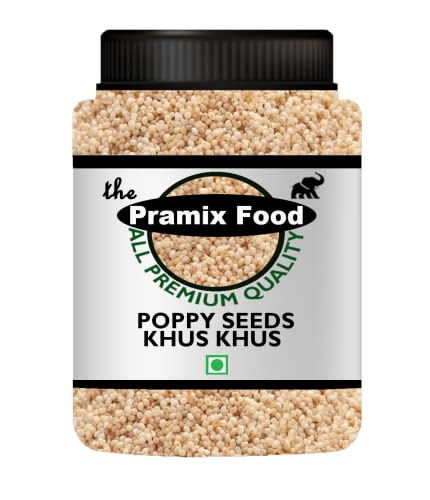 Pramix Natural Organic Poppy Seeds/Khus Khus/Posta Dana for Eating, 150g