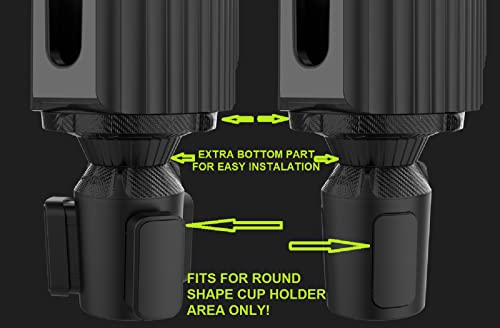 Desk York Car Seat Cup Holder Snack Tray Auto Cup Holder Expander, Suv, Rv, Semi-Truck, And Van - Detachable 360° Rotatable Swivel Tray – Car Organizer For Long Road Trip Accessories - X-Large #TOP3